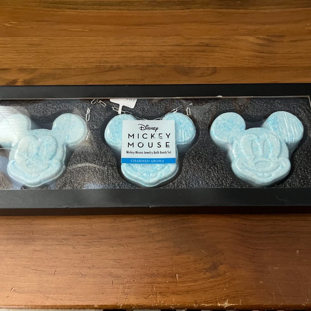 MICKEY MOUSE JEWELRY BATH BOMB SET - CHARMED AROMA